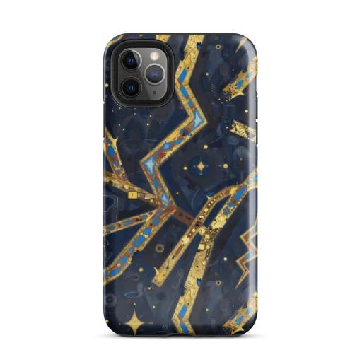 Astral Gilded Circuit on a Tough Case for iPhone®