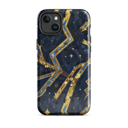 Astral Gilded Circuit on a MagSafe Tough Case for iPhone®