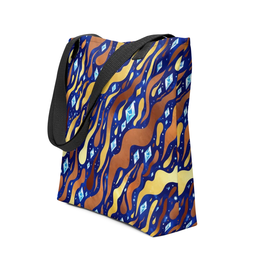 Cosmic Gold Rush on Tote Bag — Front