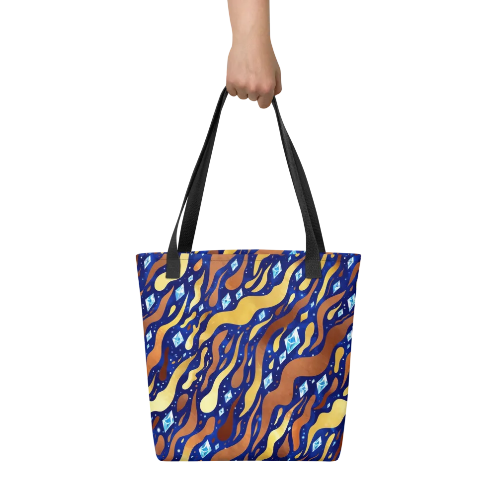 Cosmic Gold Rush on Tote Bag — Front