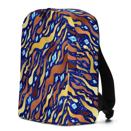 Cosmic Gold Rush on a Minimalist Backpack