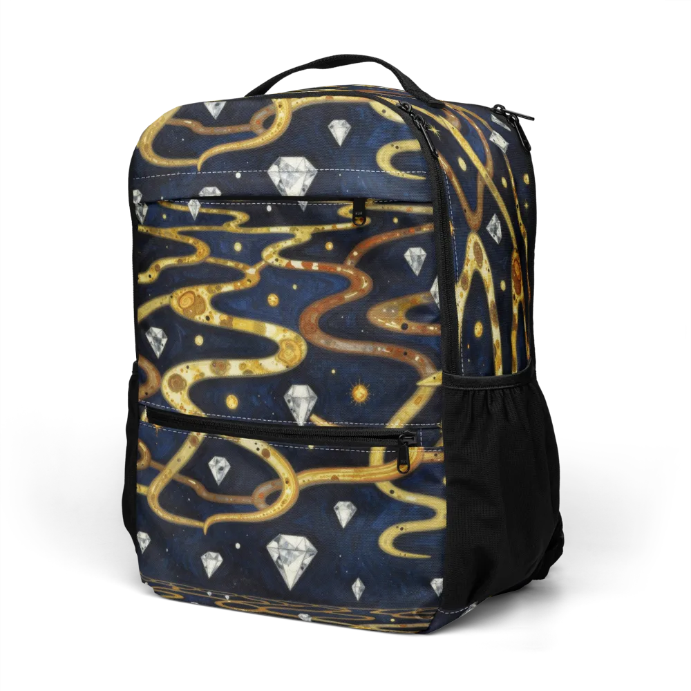 Celestial Goldway on Utility Backpack — Left Front