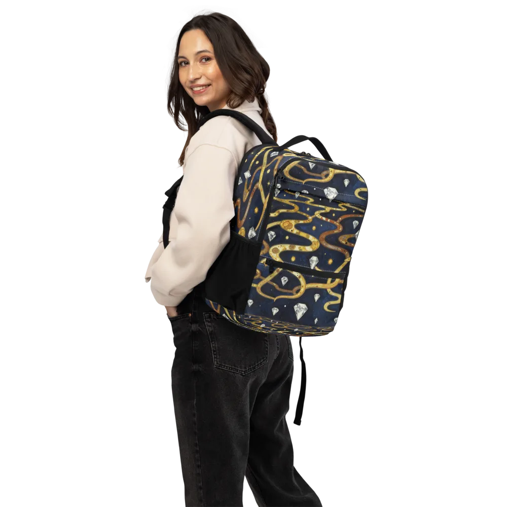 Celestial Goldway on Utility Backpack — Back