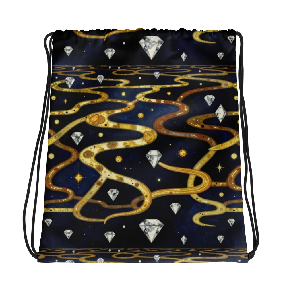 Celestial Goldway on Drawstring Bag — Photo