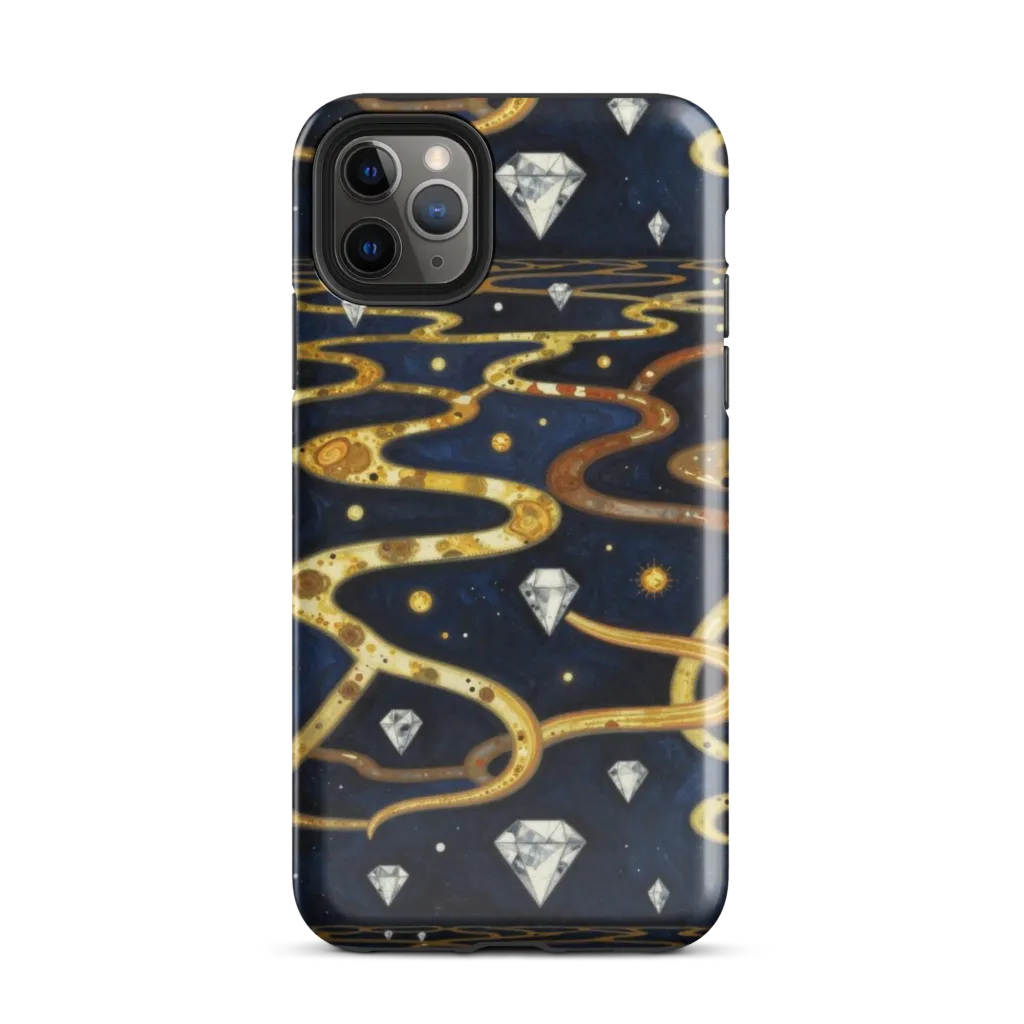 Celestial Goldway on Tough Case for iPhone® — Front