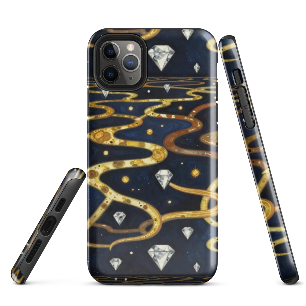 Celestial Goldway on Tough Case for iPhone® — Front