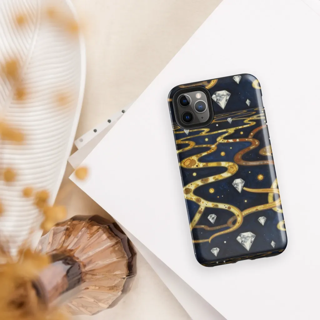 Celestial Goldway on Tough Case for iPhone® — Front