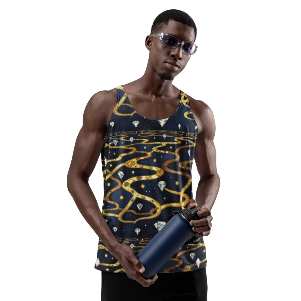 Celestial Goldway on Men's Tank Top — Front