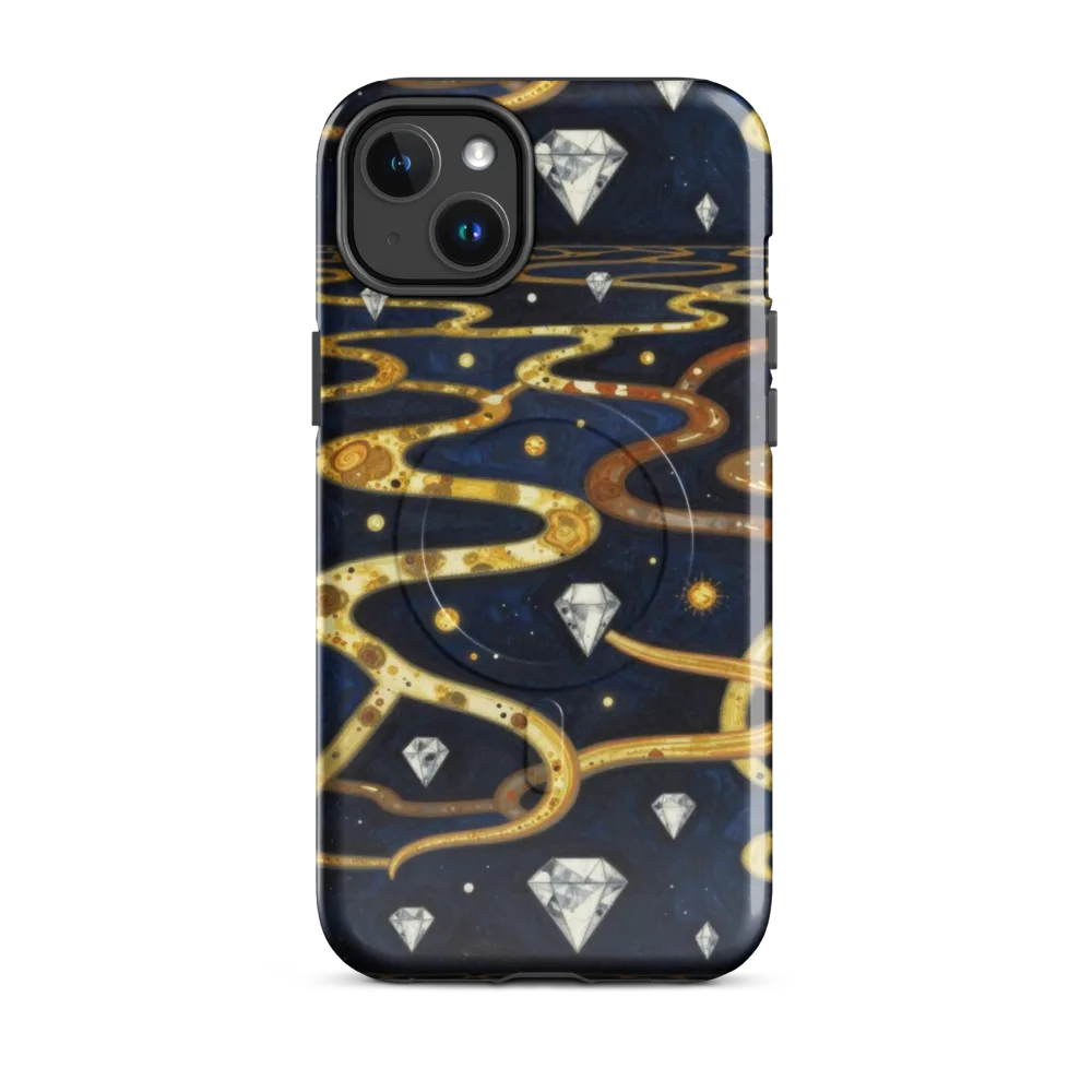 Celestial Goldway on MagSafe Tough Case for iPhone® — Front