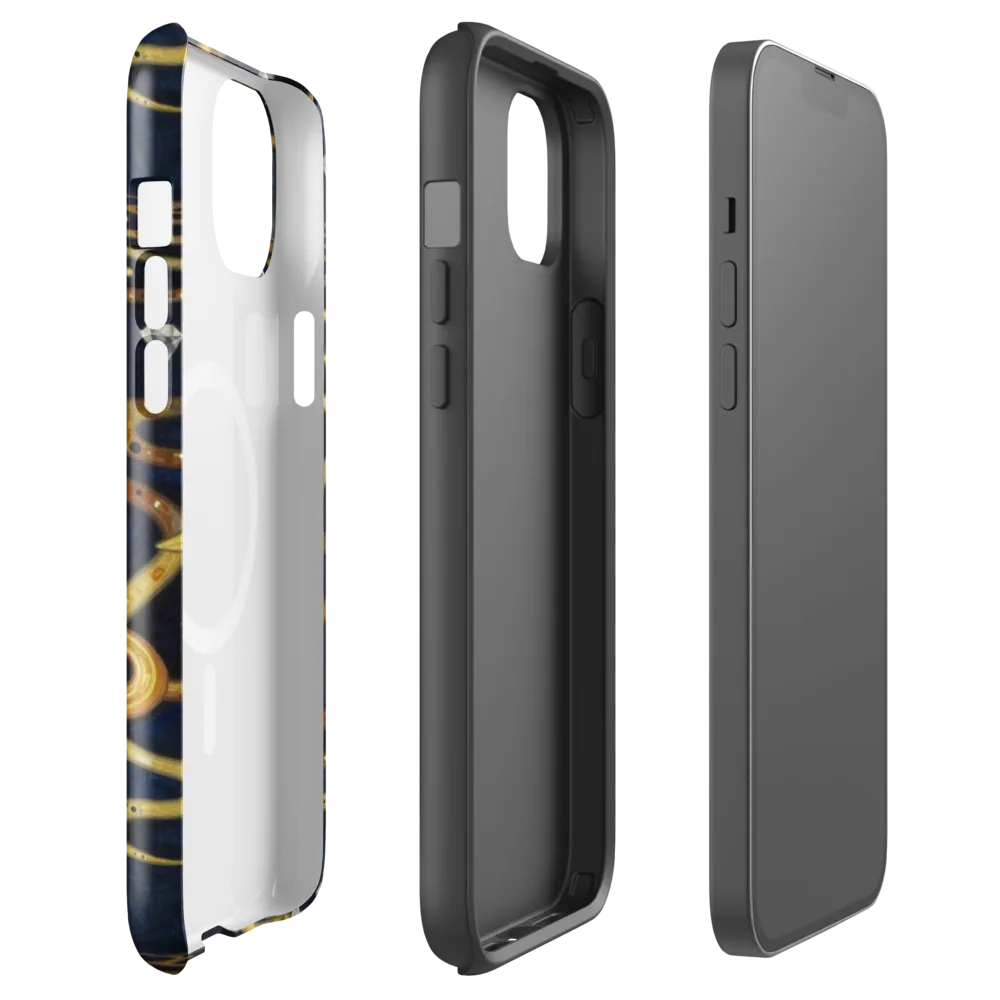 Celestial Goldway on MagSafe Tough Case for iPhone® — Front