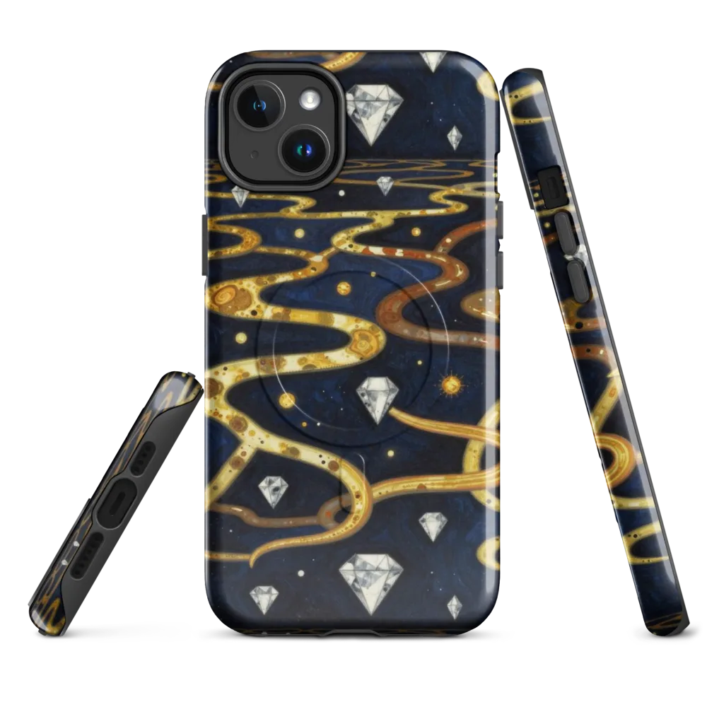 Celestial Goldway on MagSafe Tough Case for iPhone® — Front