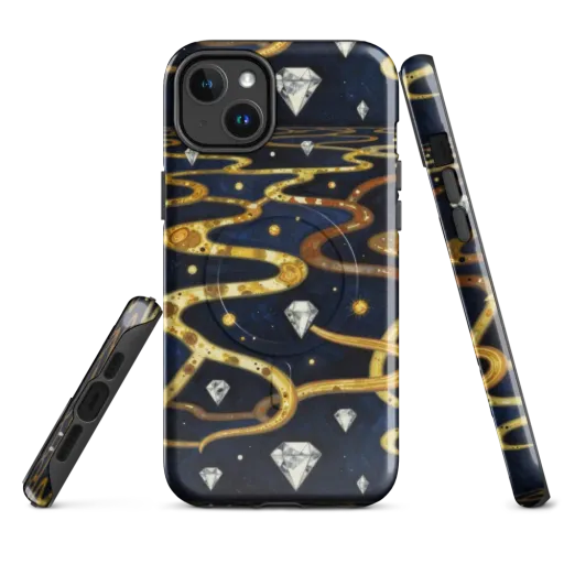 Celestial Goldway on a MagSafe Tough Case for iPhone®