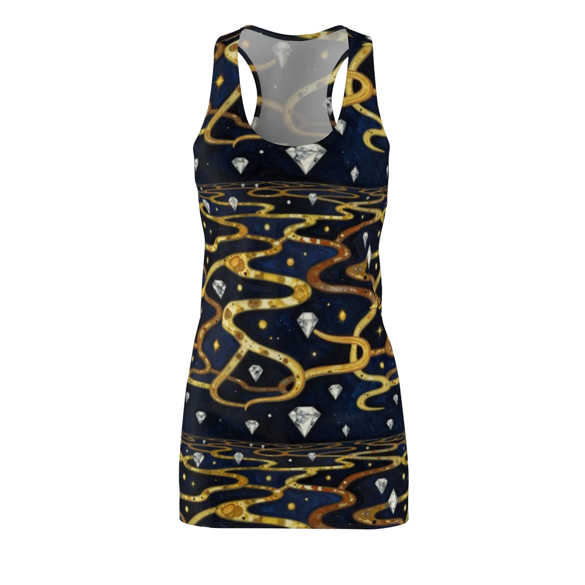Celestial Goldway on Racerback Dress — Front