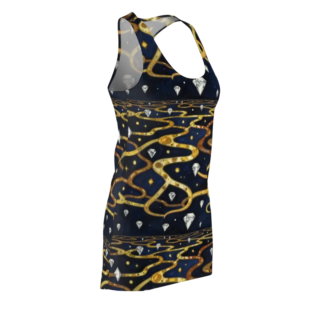 Celestial Goldway on Racerback Dress — Front Side