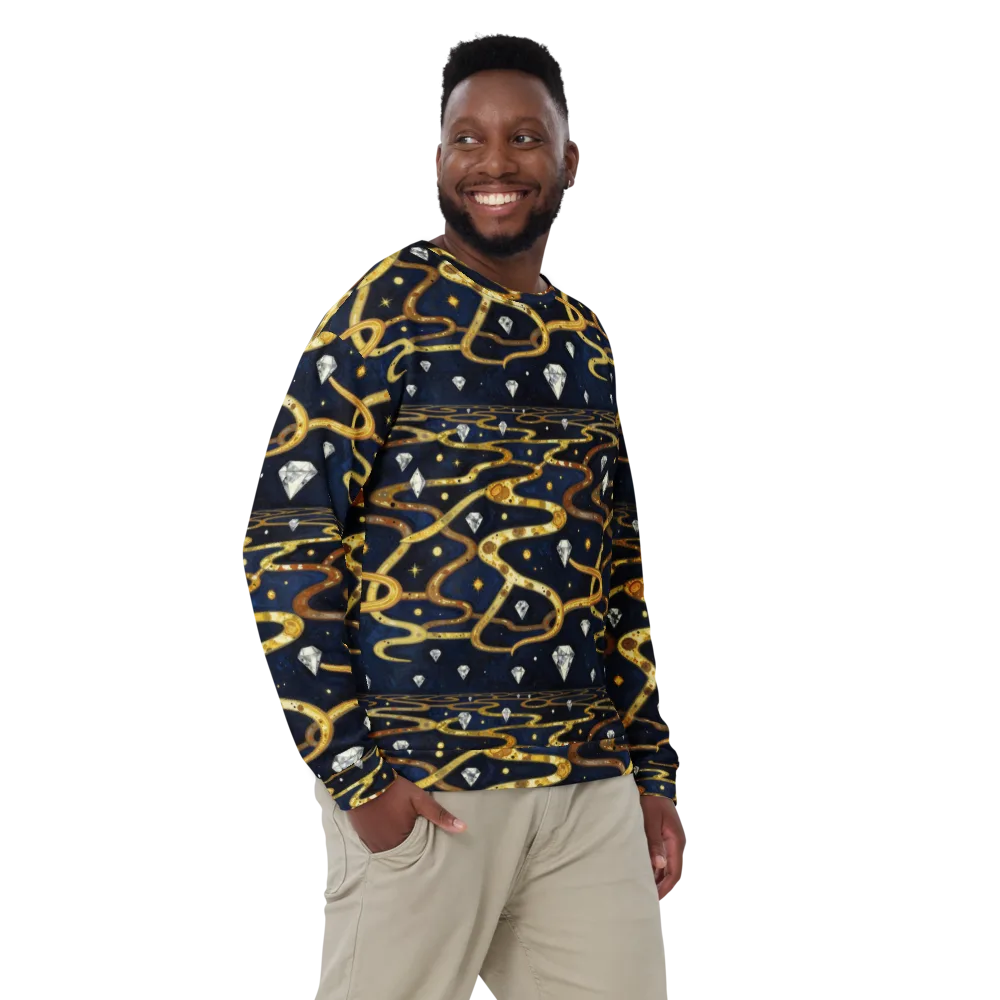 Celestial Goldway on Sweatshirt — Front