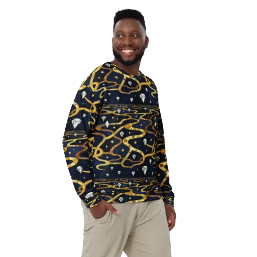Celestial Goldway on a Sweatshirt