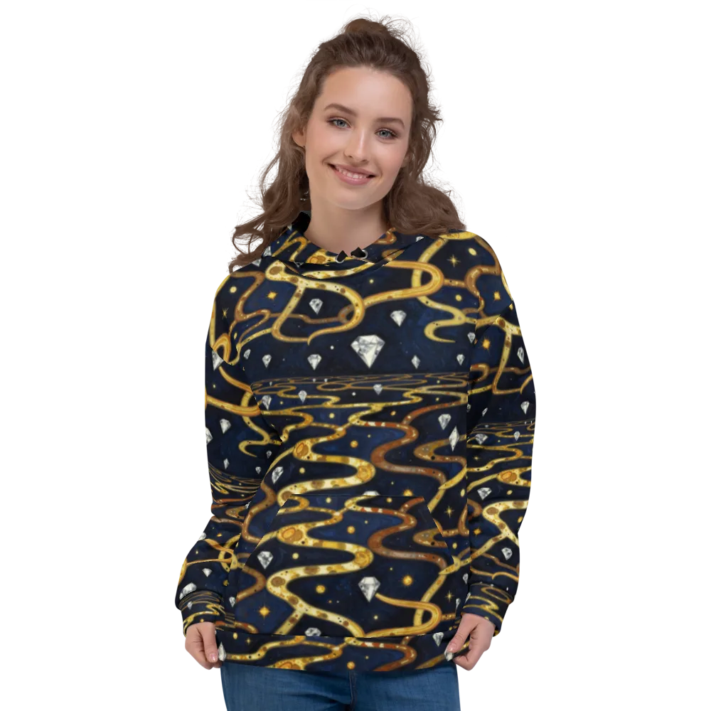Celestial Goldway on Hoodie — Front