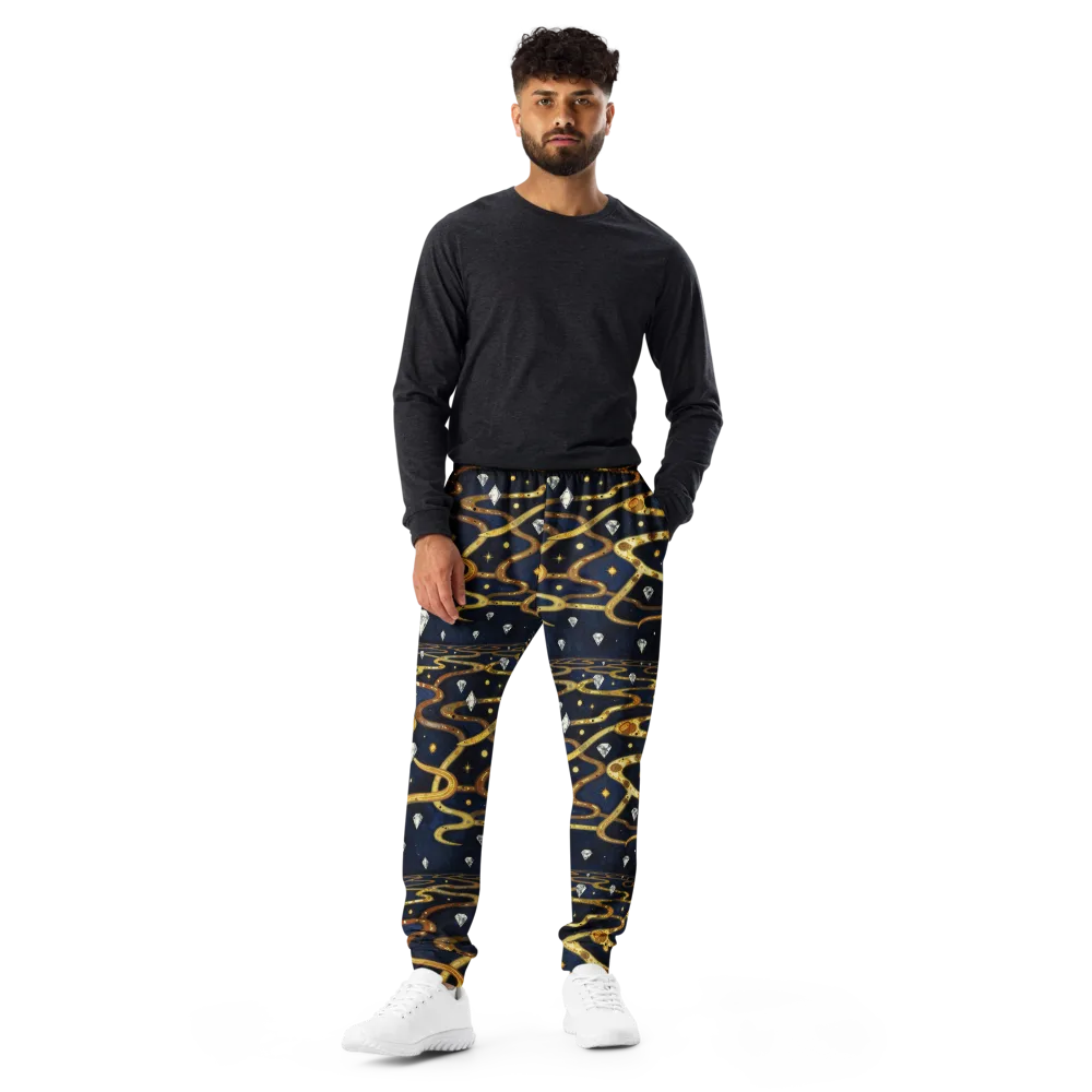 Celestial Goldway on Men's Joggers — Front
