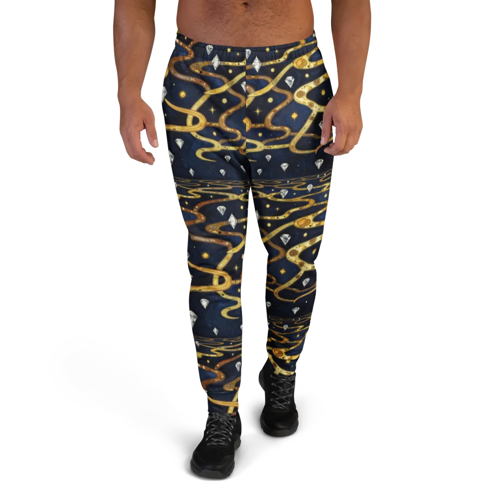 Celestial Goldway on Men's Joggers — Front