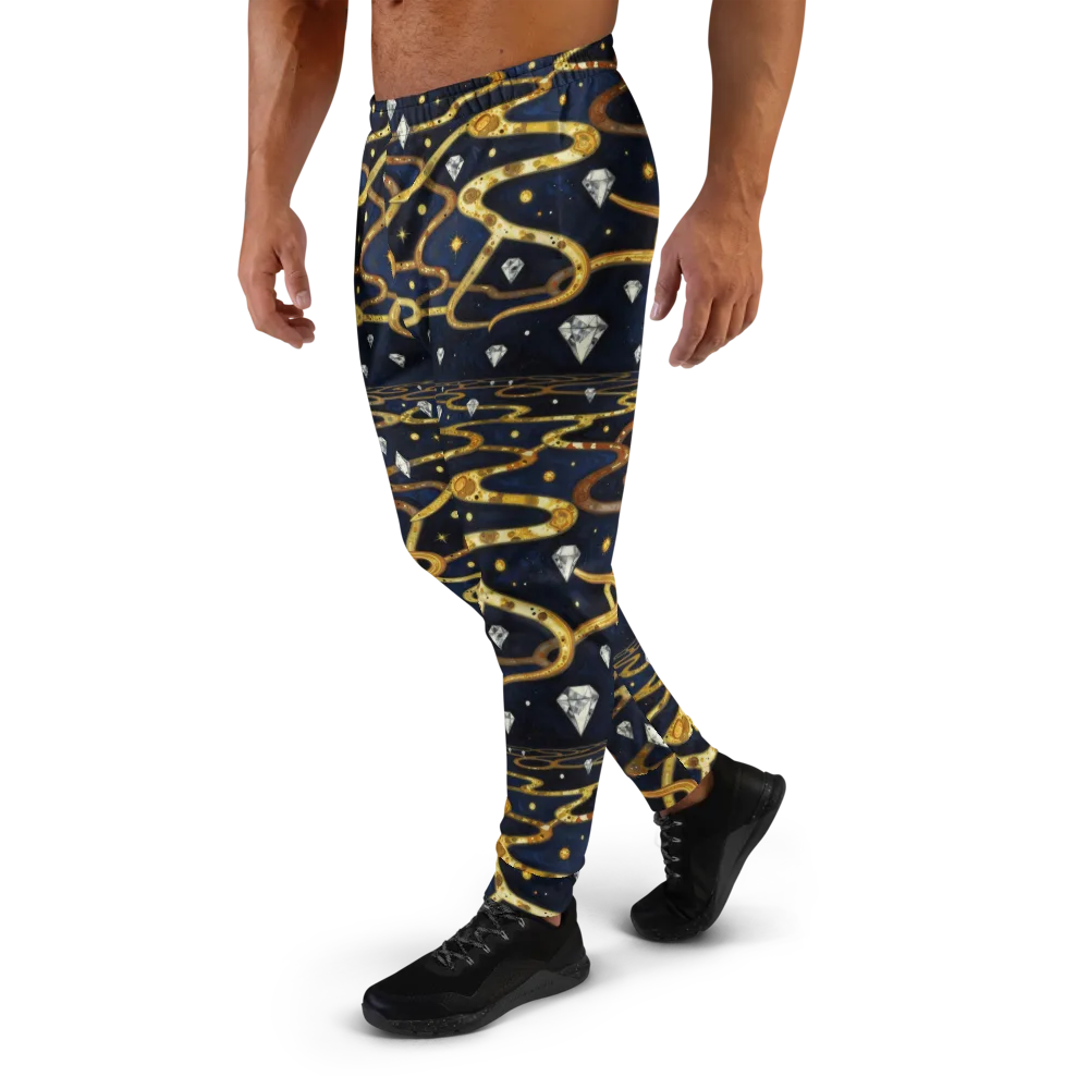 Celestial Goldway on Men's Joggers — Left