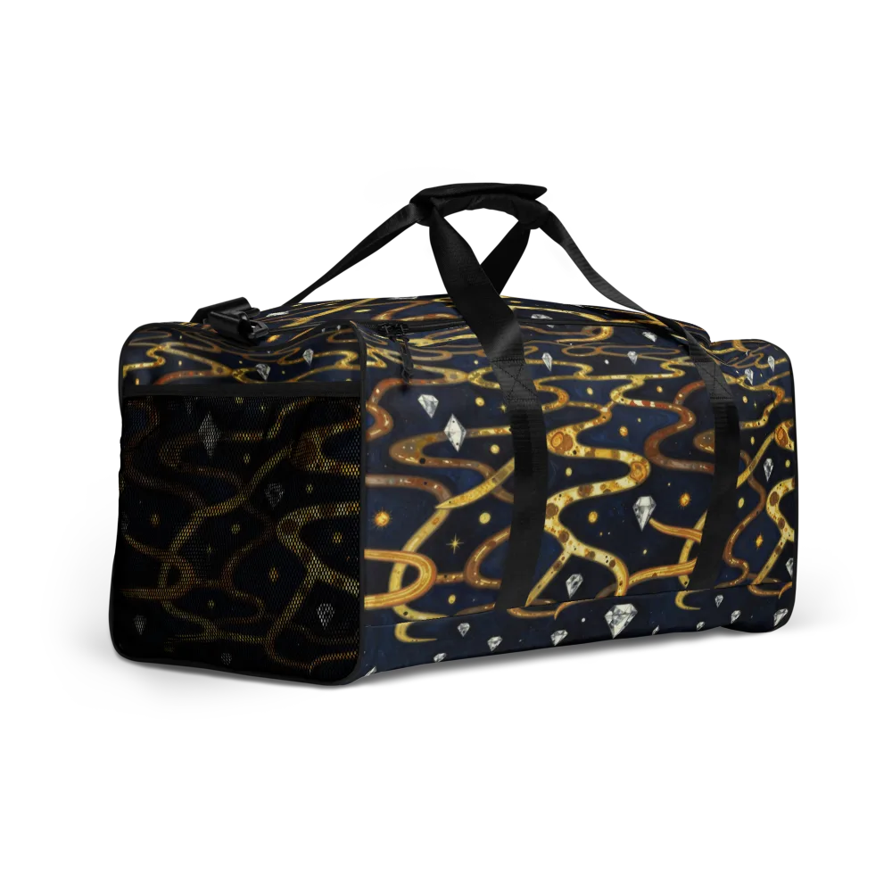 Celestial Goldway on Duffle Bag — Right Front
