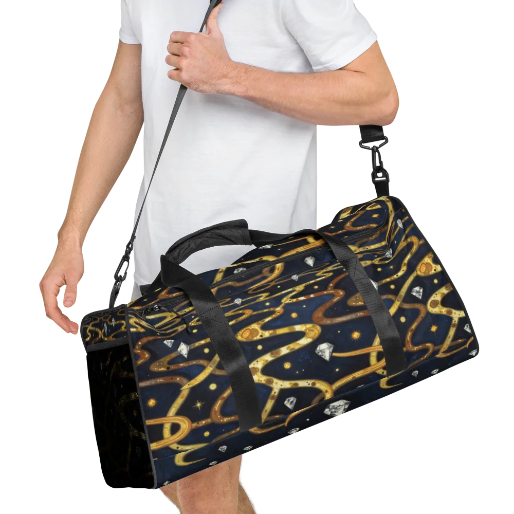 Celestial Goldway on Duffle Bag — Right Front