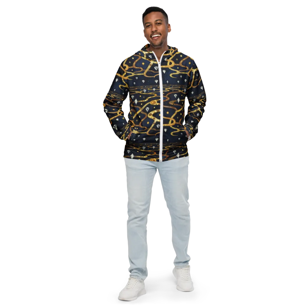 Celestial Goldway on Men's Windbreaker — Front