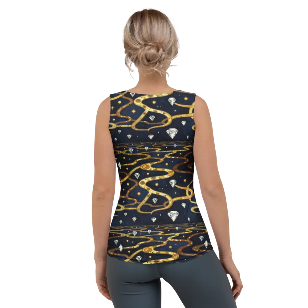Celestial Goldway on Women's Tank Top — Back