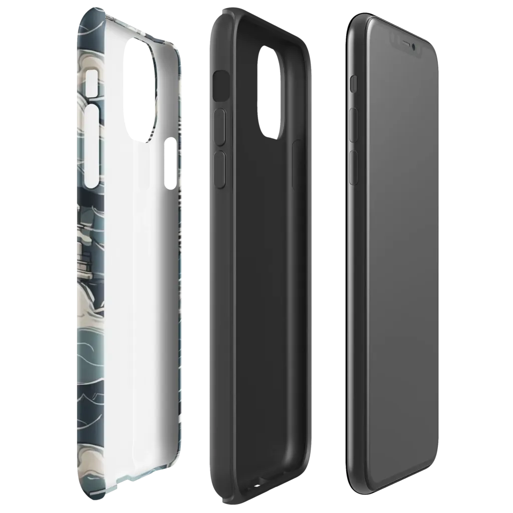 Beacon in the Blue on Tough Case for iPhone® — Right