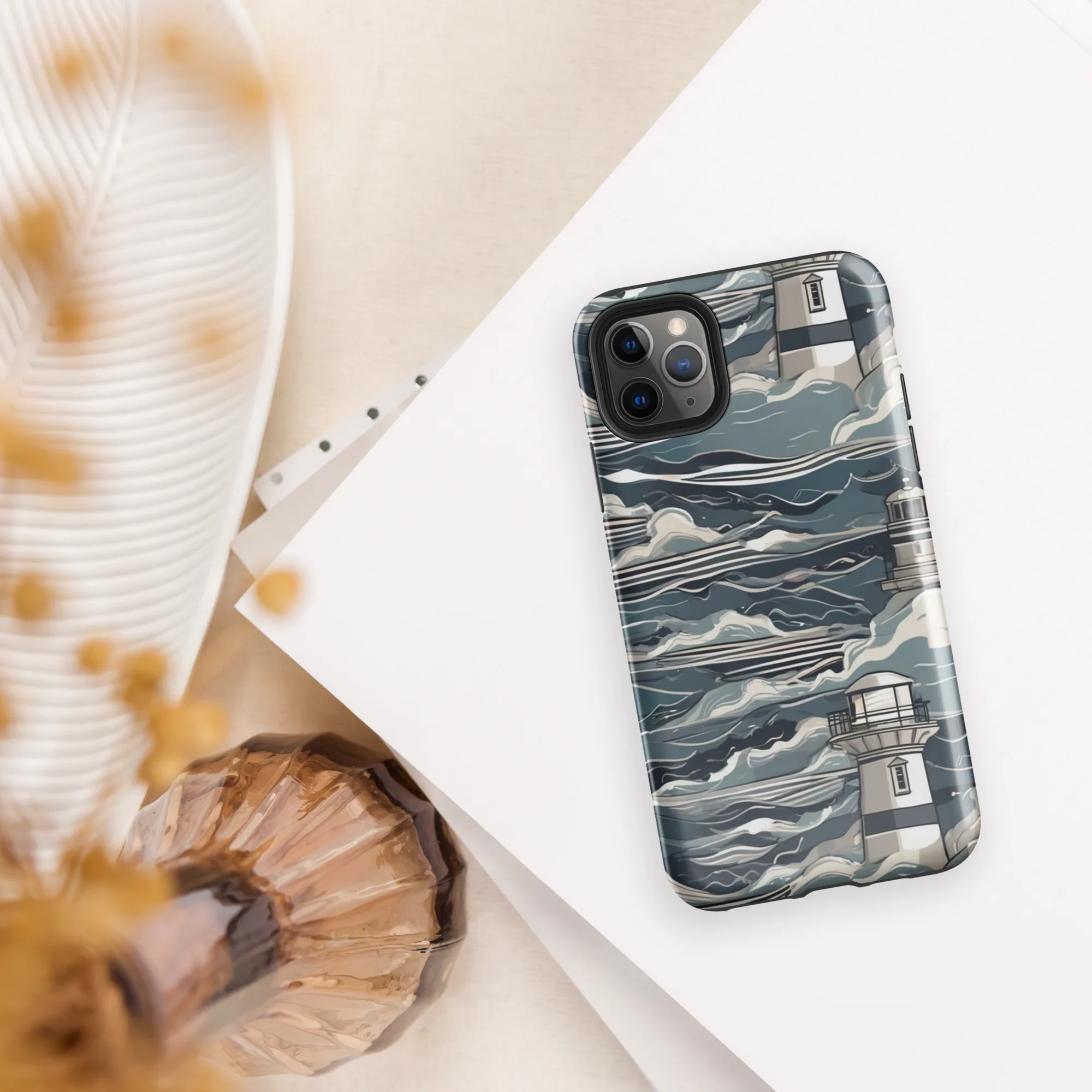 Beacon in the Blue on Tough Case for iPhone® — Front