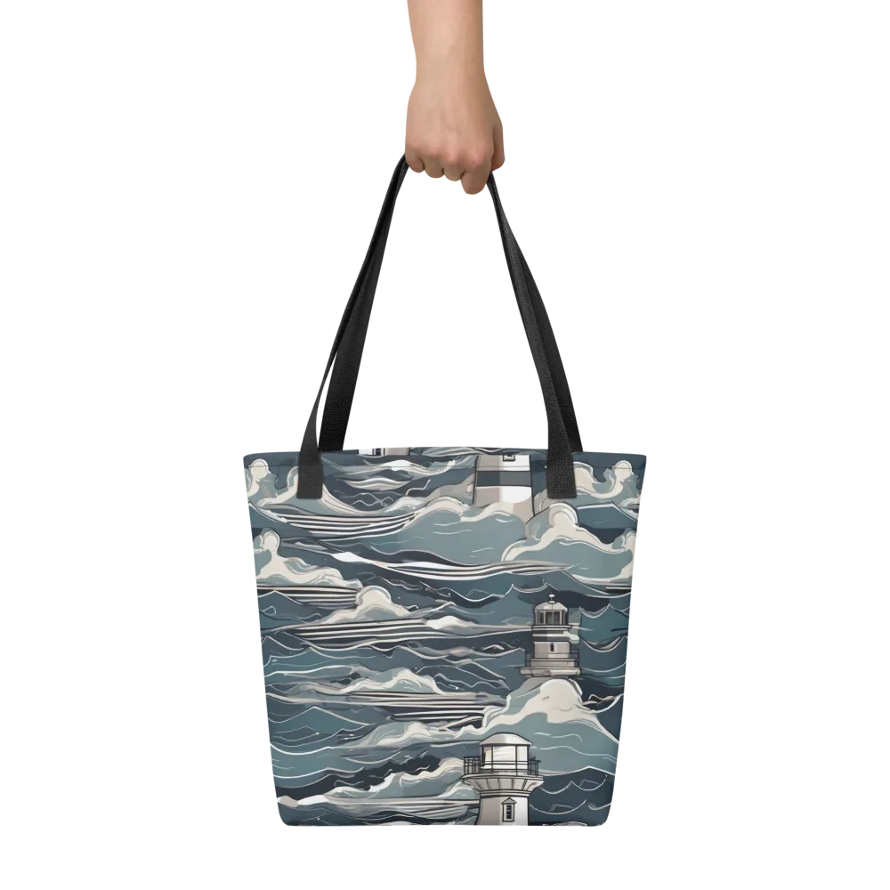 Beacon in the Blue on Tote Bag — Front