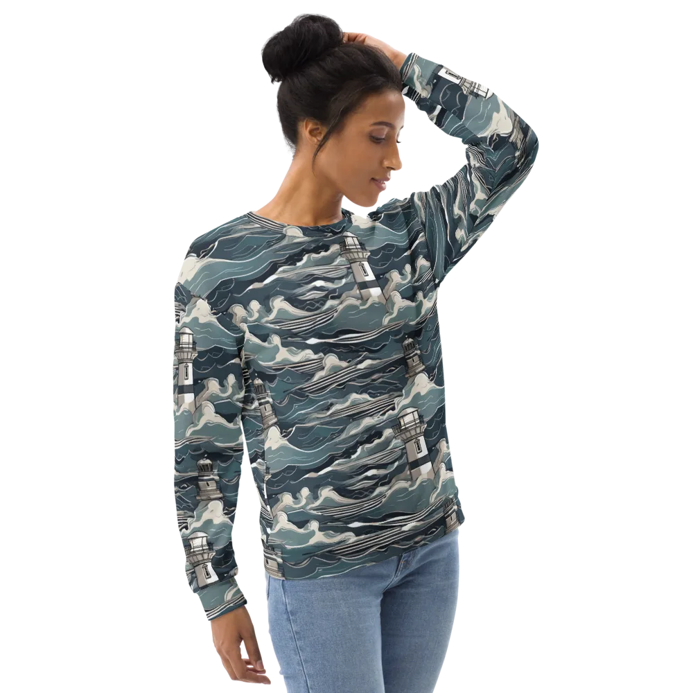 Beacon in the Blue on Sweatshirt — Right Front