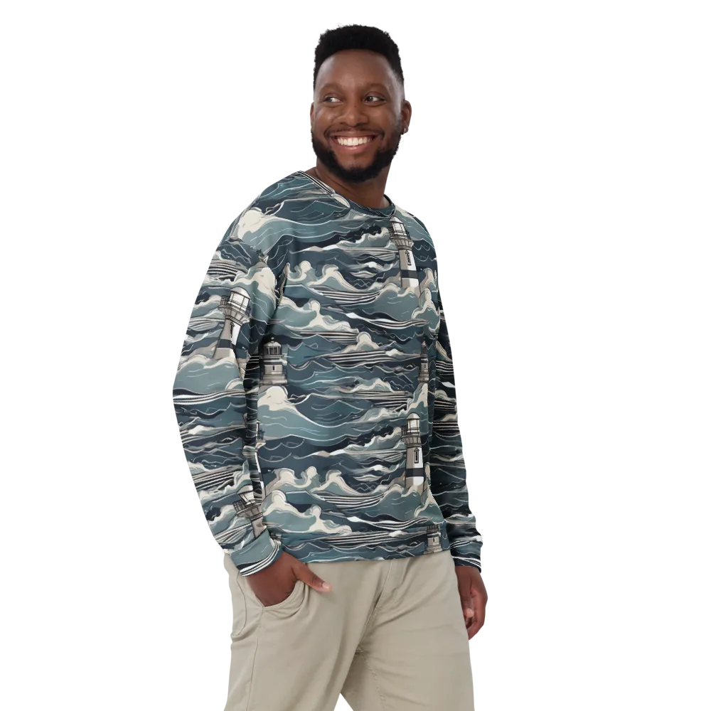 Beacon in the Blue on Sweatshirt — Front