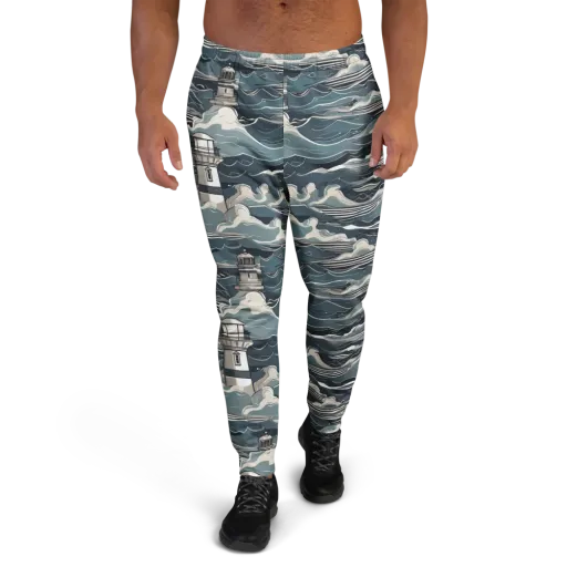 Beacon in the Blue on a Men's Joggers