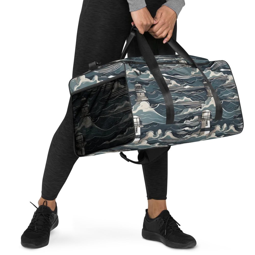 Beacon in the Blue on Duffle Bag — Right Front