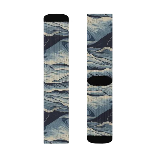 Moonlit Swell on a Socks
