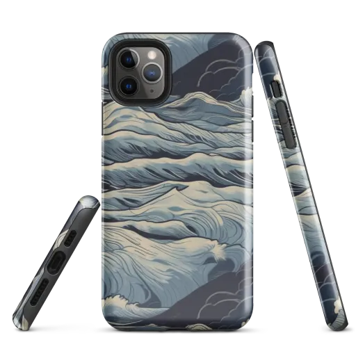 Moonlit Swell on a Tough Case for iPhone®