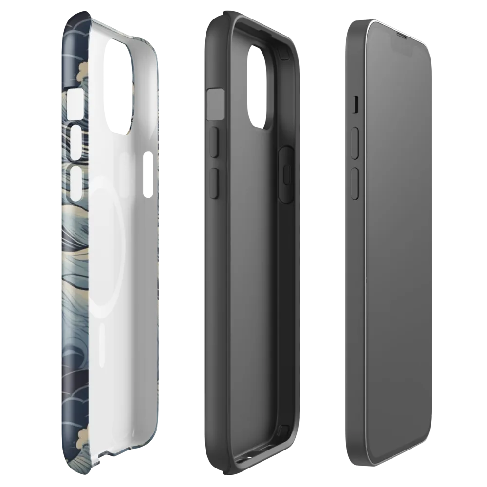 Moonlit Swell on MagSafe Tough Case for iPhone® — Front
