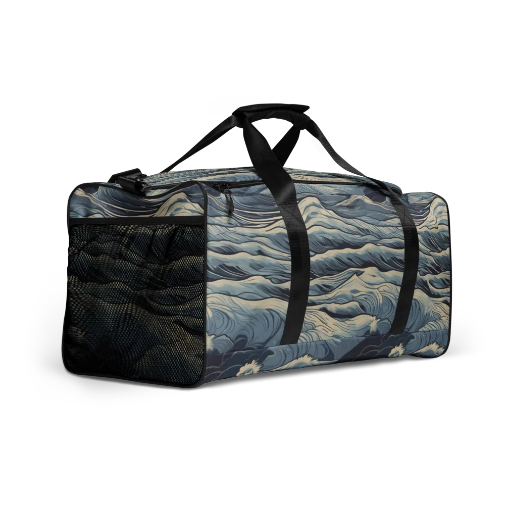 Moonlit Swell on Duffle Bag — Right Front
