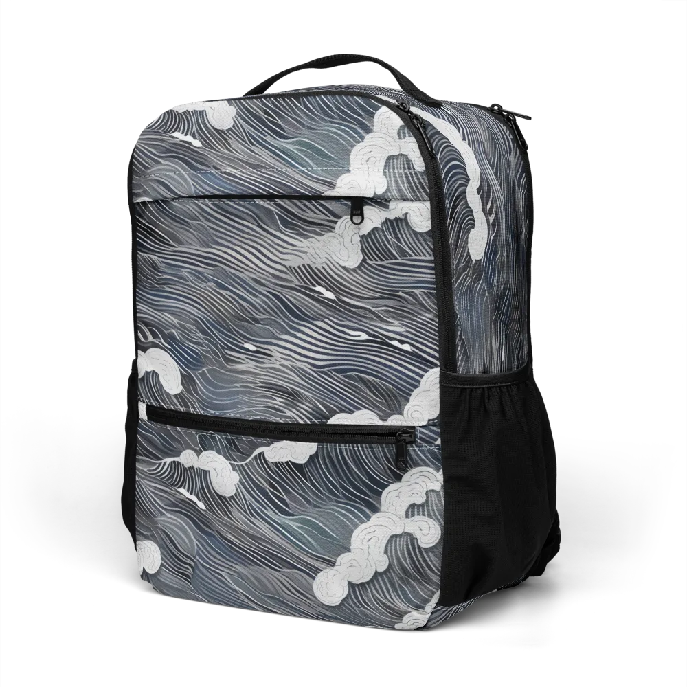Nocturne Surf on Utility Backpack — Left Front