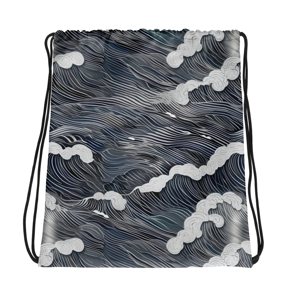 Nocturne Surf on Drawstring Bag — Photo