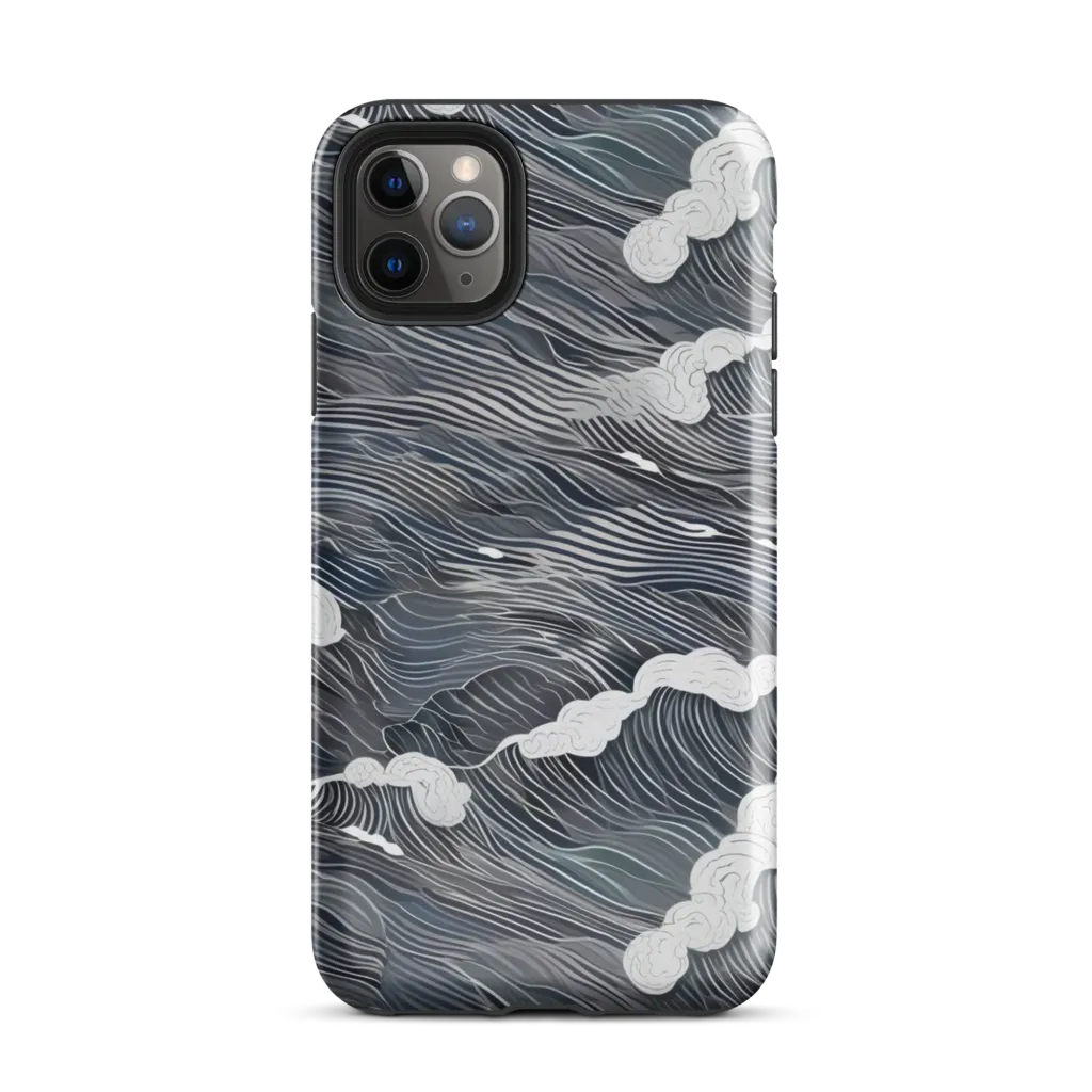 Nocturne Surf on Tough Case for iPhone® — Front