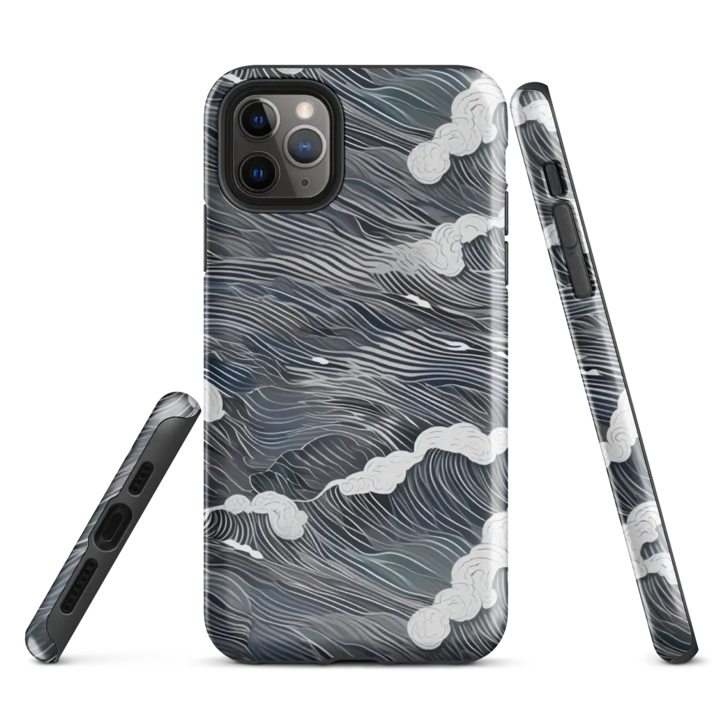 Nocturne Surf on Tough Case for iPhone® — Front