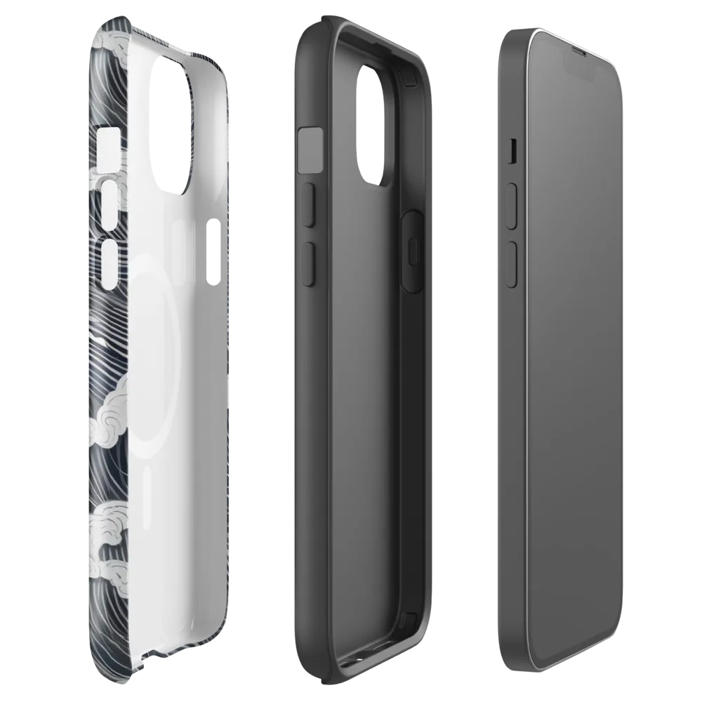 Nocturne Surf on MagSafe Tough Case for iPhone® — Front