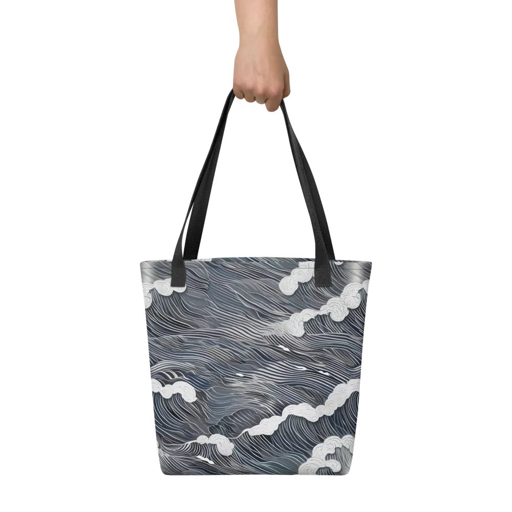 Nocturne Surf on Tote Bag — Front