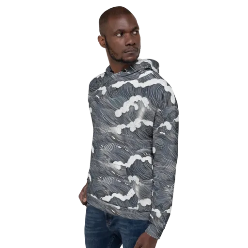Nocturne Surf on a Hoodie