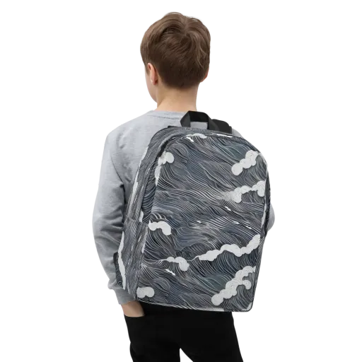 Nocturne Surf on a Minimalist Backpack