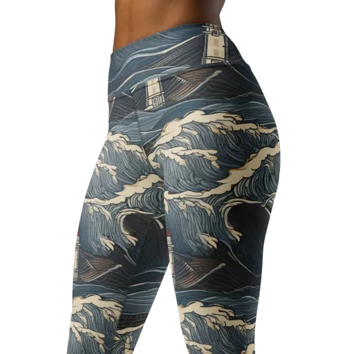 Stormwatch on a Yoga Leggings