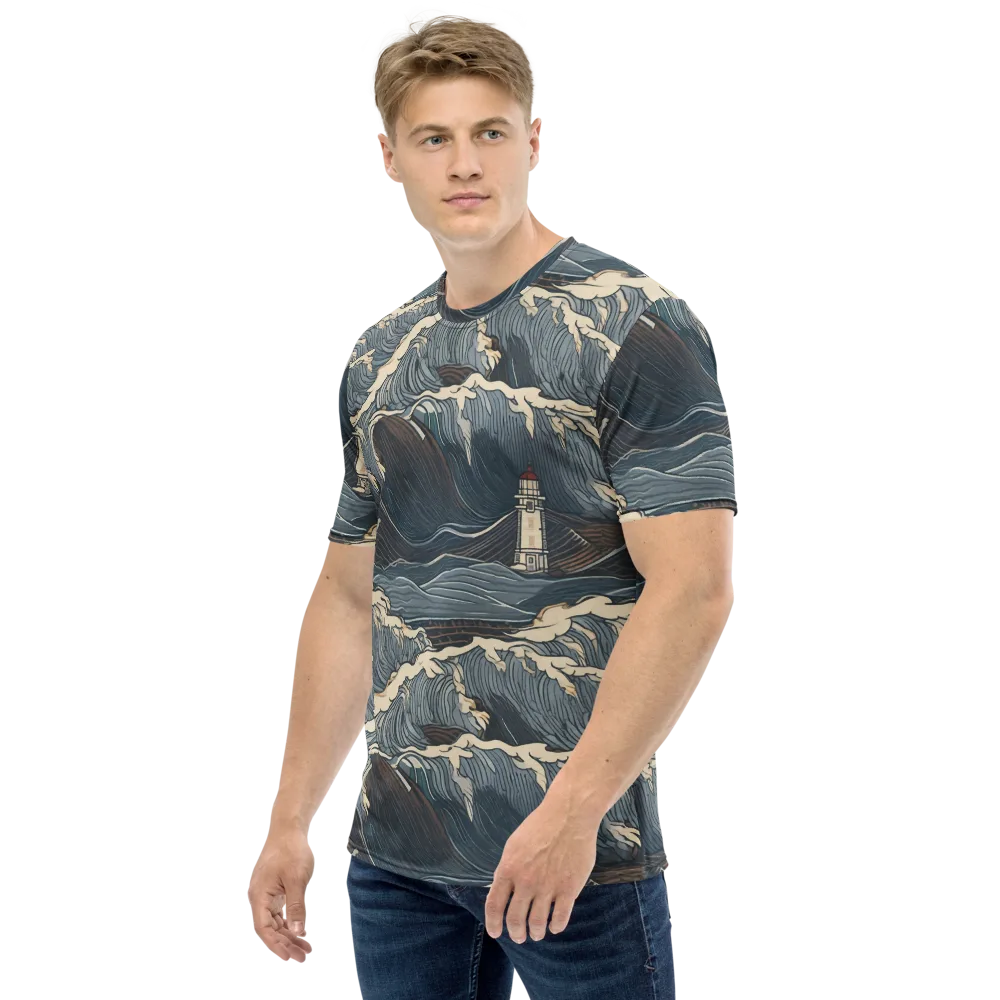 Stormwatch on Men's Crew Neck T-Shirt — Left