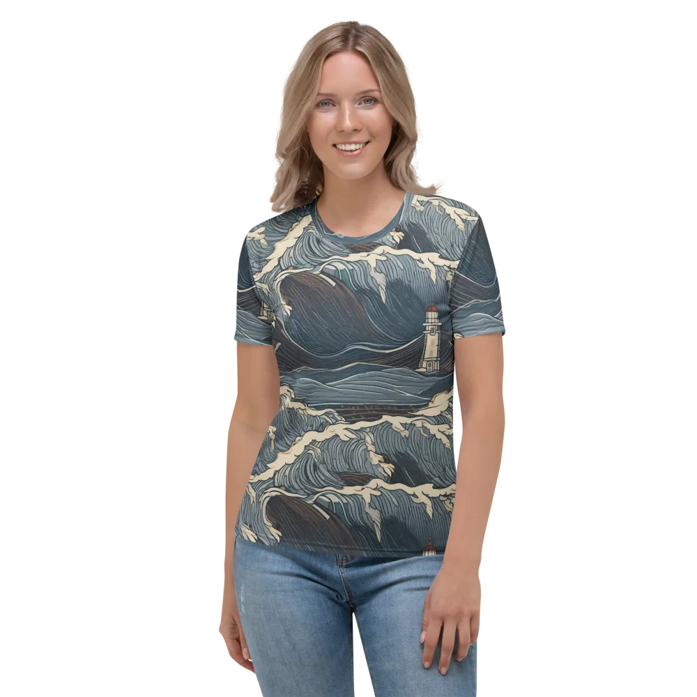 Stormwatch on Women's Crew Neck T-Shirt — Front